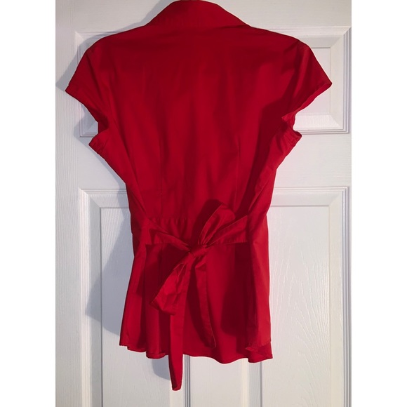 EUC || New York & Co. | RED Blouse - Picture 4 of 6